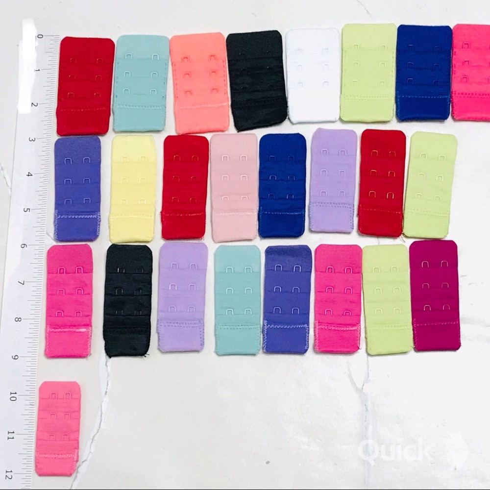 New 15 pcs 2 x 3 Hooks Bra Extension Extender